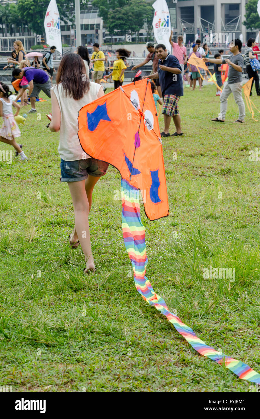 Singapore Kite Festival, 2014 Stock Photo Alamy