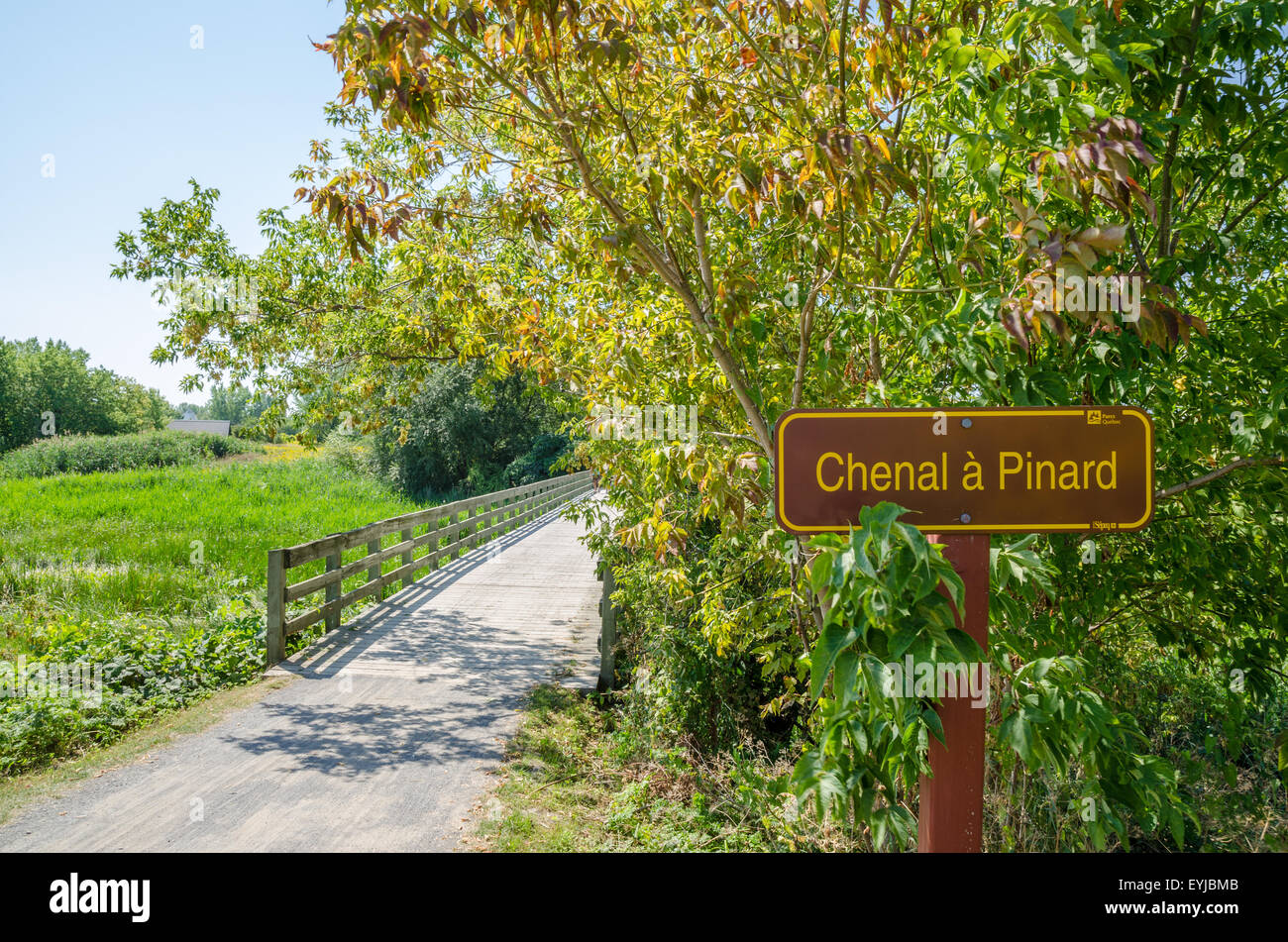 Boucherville Islands, 'Parc national des Îles-de-Boucherville', near Montreal, Quebec, Canada Stock Photo