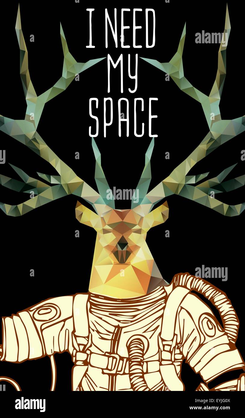 Space concept with astronaut Stock Vector Image & Art - Alamy