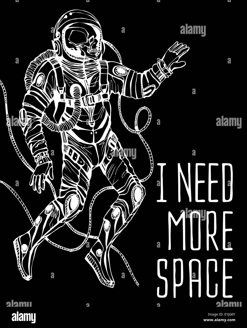 Space concept with astronaut Stock Vector Image & Art - Alamy