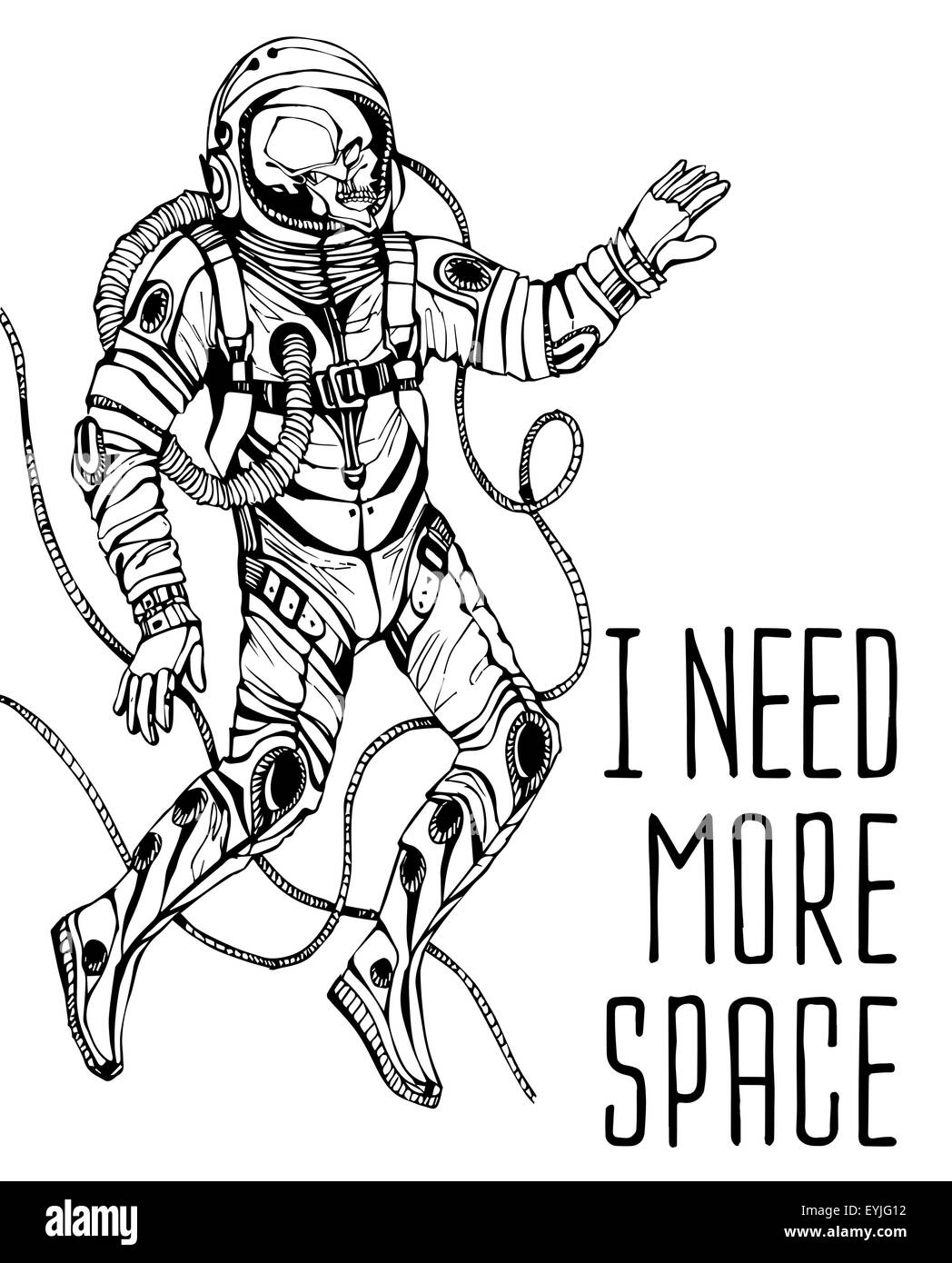 Space concept with astronaut Stock Vector Image & Art - Alamy