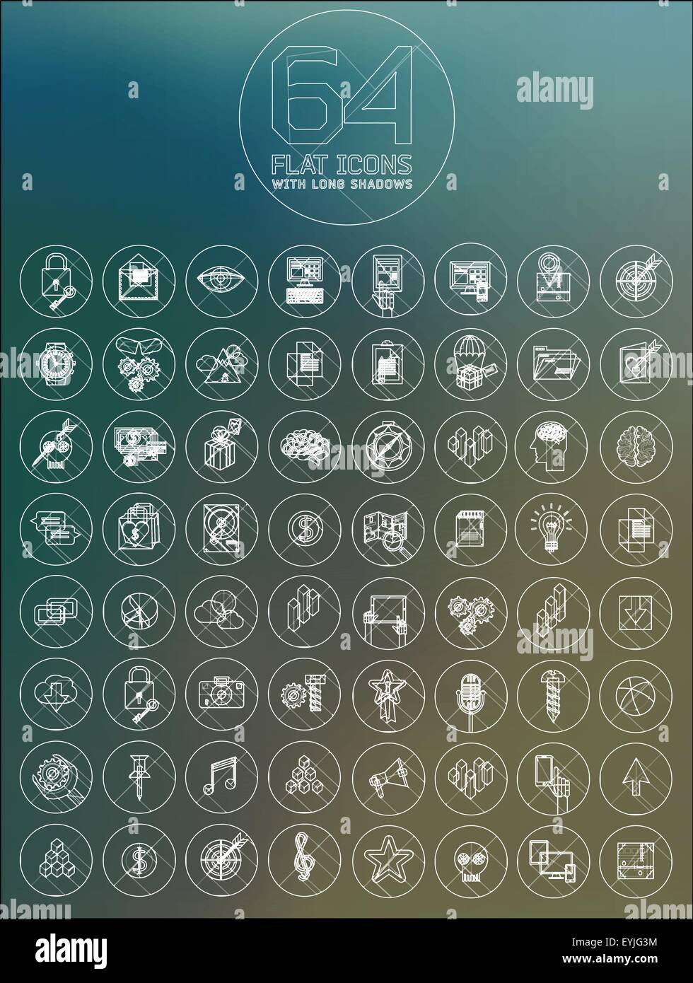 modern thin line icons for web and mobile Stock Vector Image & Art - Alamy