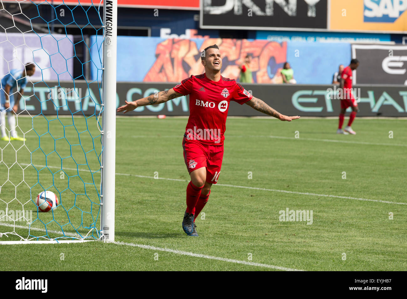 21.07.2012. Toronto, Canada. Liverpool's goalkeeper Peter Gulacsi during  the Toronto FC game against the Liverpool FC pre-season friendly at the  Rogers Center, Toronto, On Stock Photo - Alamy