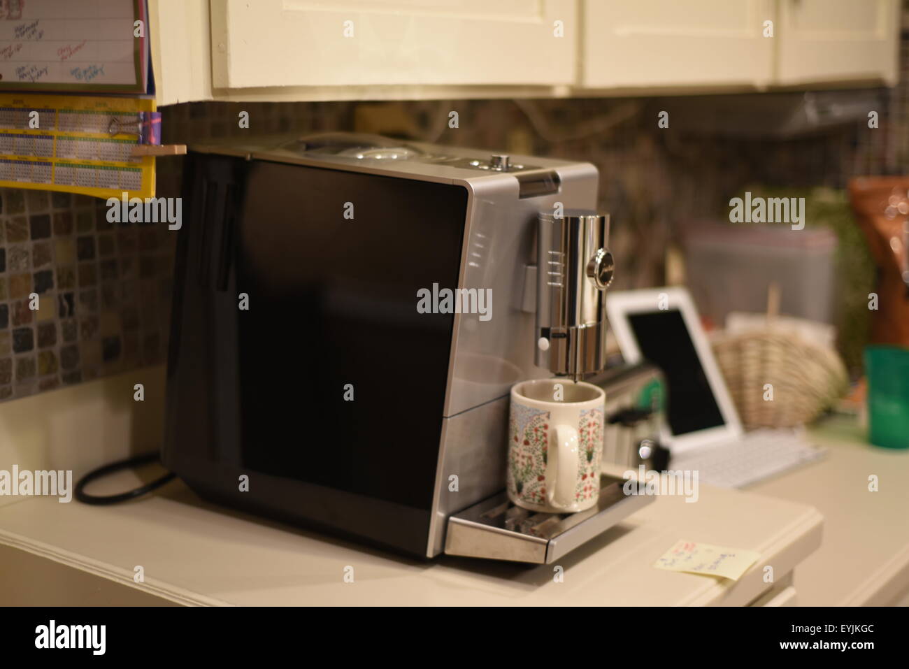 coffee maker office in the kitchen Stock Photo Alamy