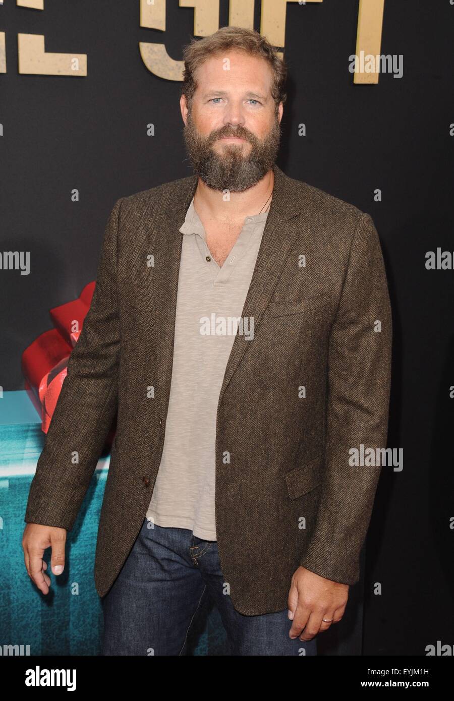 Los Angeles, CA, USA. 30th July, 2015. David Denman at arrivals for THE GIFT Premiere, Regal Cinemas L.A. LIVE Stadium 14, Los Angeles, CA July 30, 2015. Credit:  Dee Cercone/Everett Collection/Alamy Live News Stock Photo