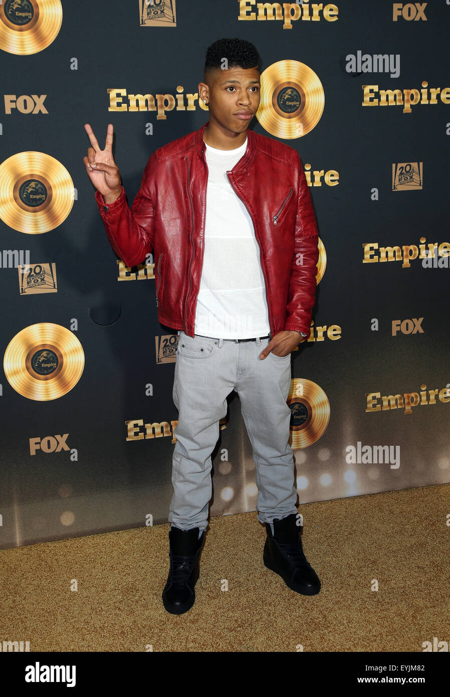 Television Academy Screening for 'Empire' held at The Grove Arrivals Featuring Bryshere Gray