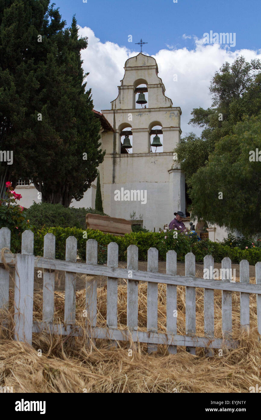 San Juan Bautista, CA, USA. 30th July, 2015. Old Mission San Juan Bautista, San Juan Bautista CA
