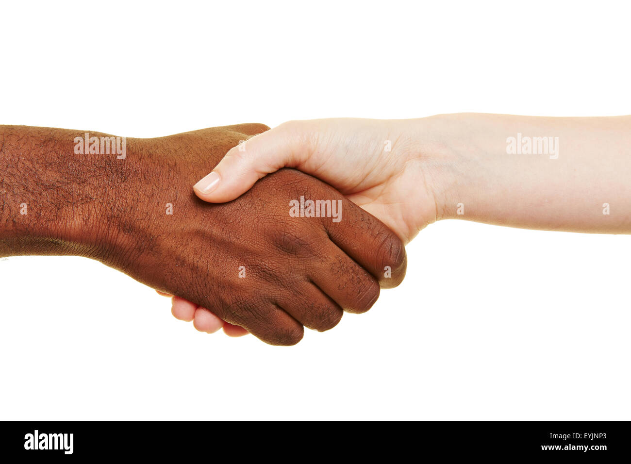 African man hand shake africa hi-res stock photography and images - Alamy