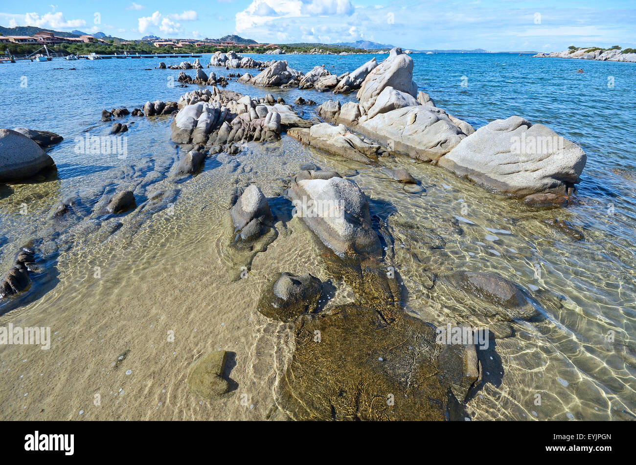 Sardinia,Italy: rocks and sea Stock Photo - Alamy