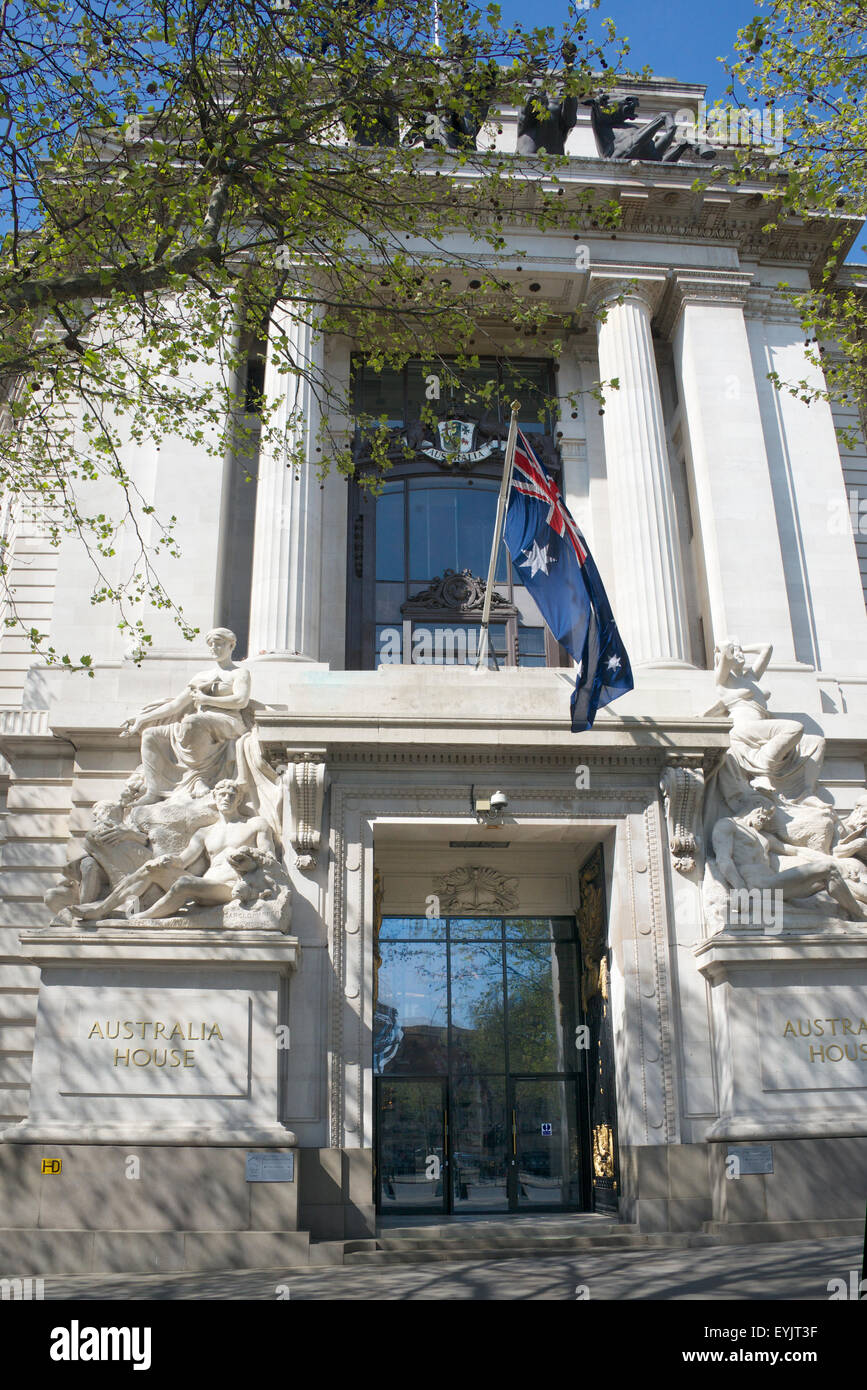 Australia House Strand London England Stock Photo