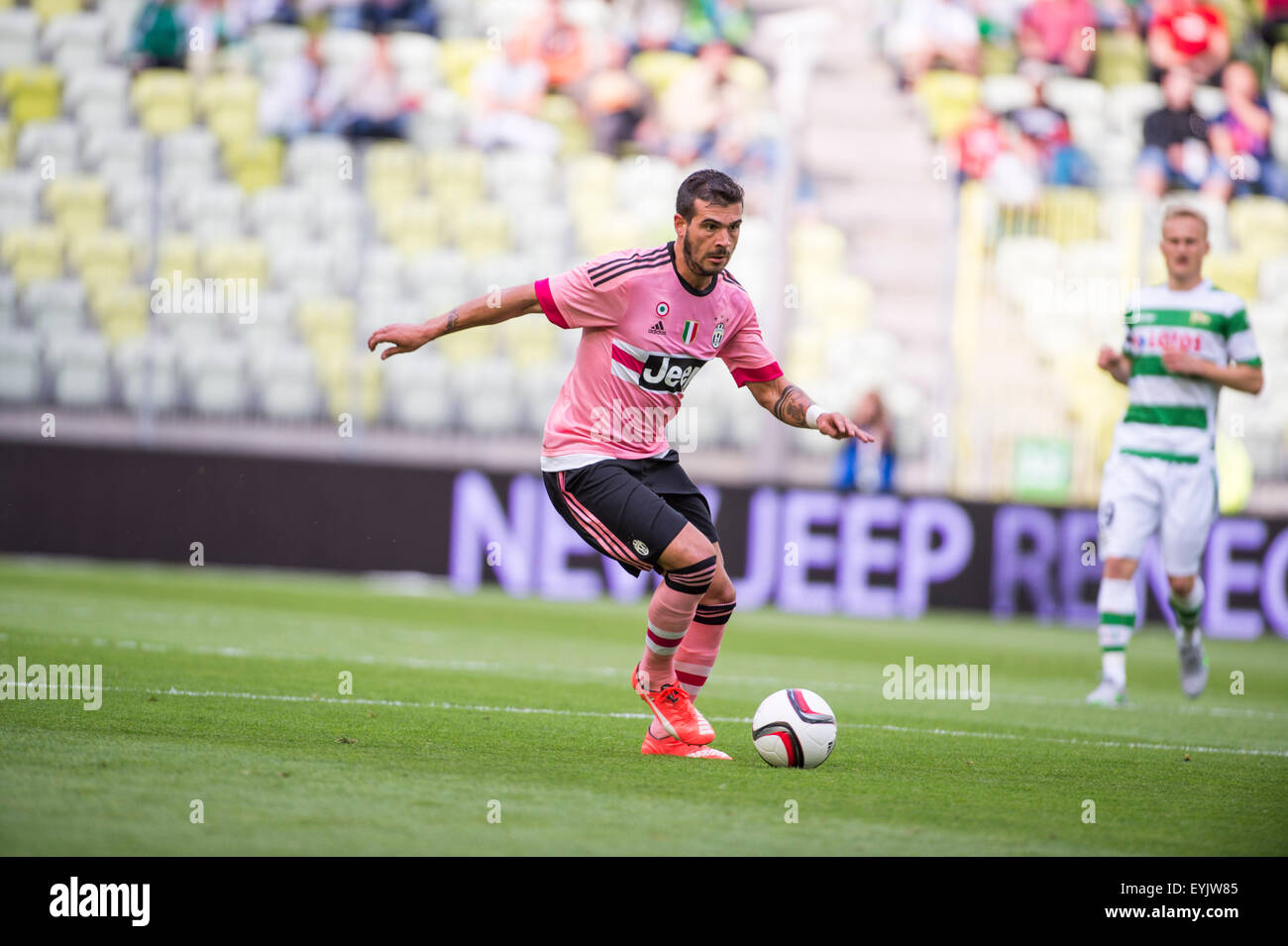 Gdansk, Poland. 29th July, 2015. Stefano Sturaro (Juventus) Football ...