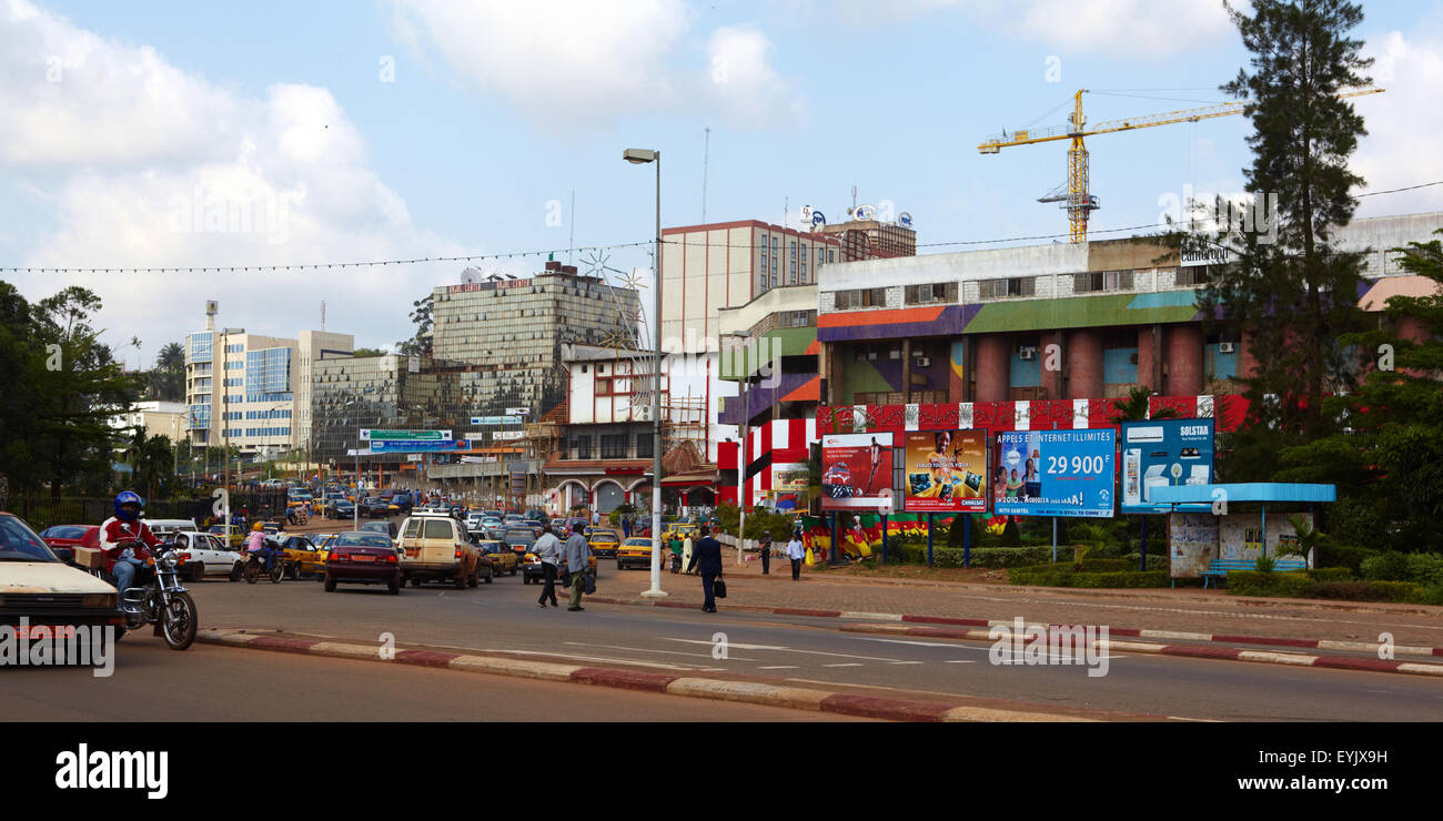 Africa, Cameroon, Center province, Yaounde city Stock Photo Alamy
