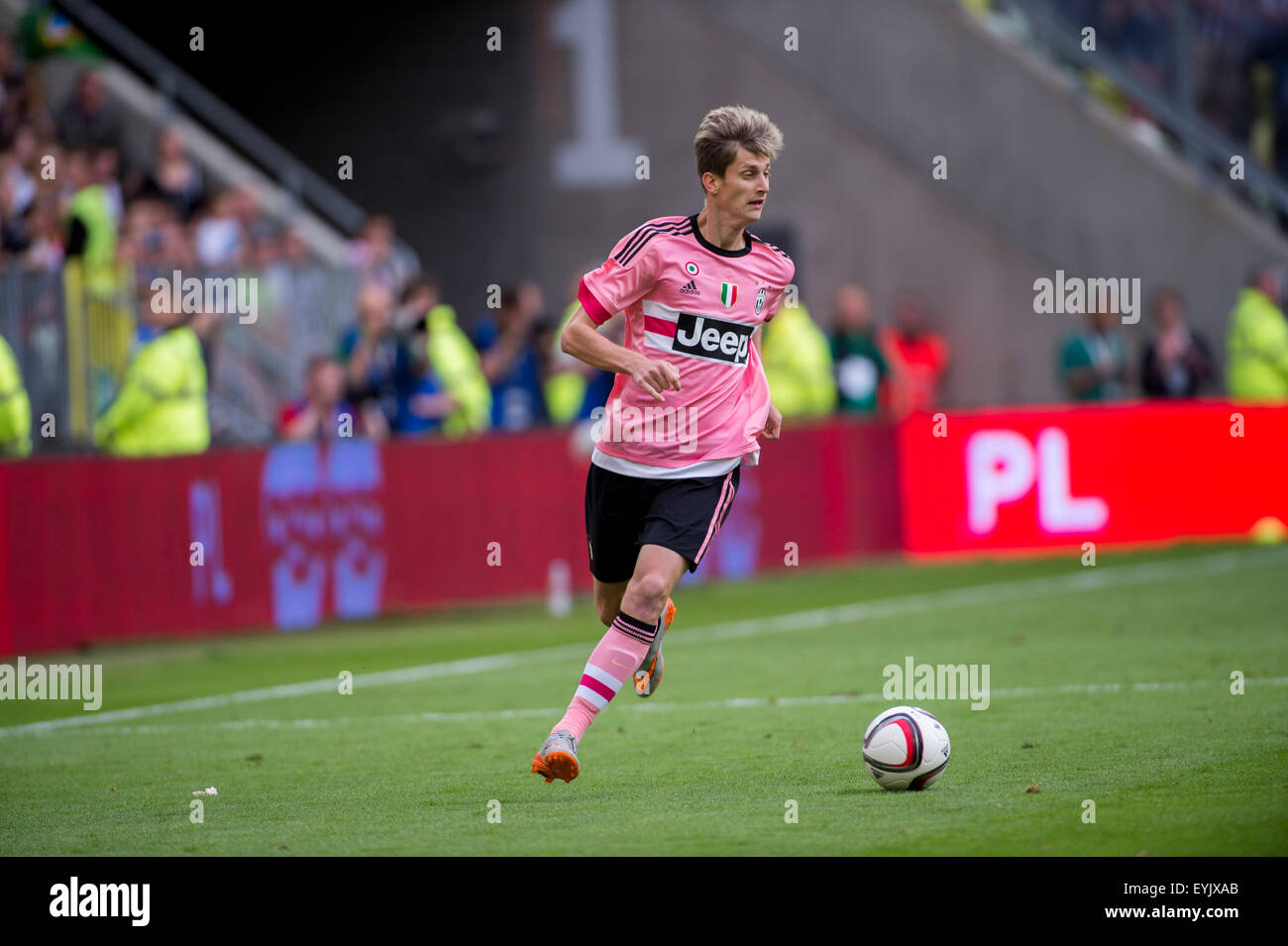 Gdansk, Poland. 29th July, 2015. Roman Macek (Juventus) Football/Soccer ...