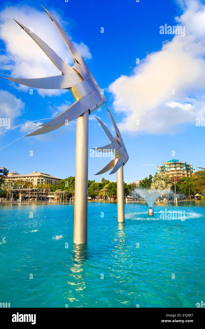 Cairns Esplanade Lagoon, Queensland Stock Photo Alamy