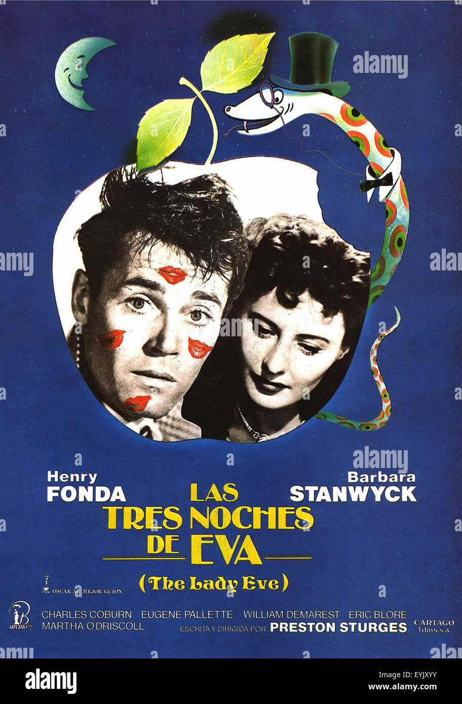 The Lady Eve Movie Poster Stock Photo Alamy