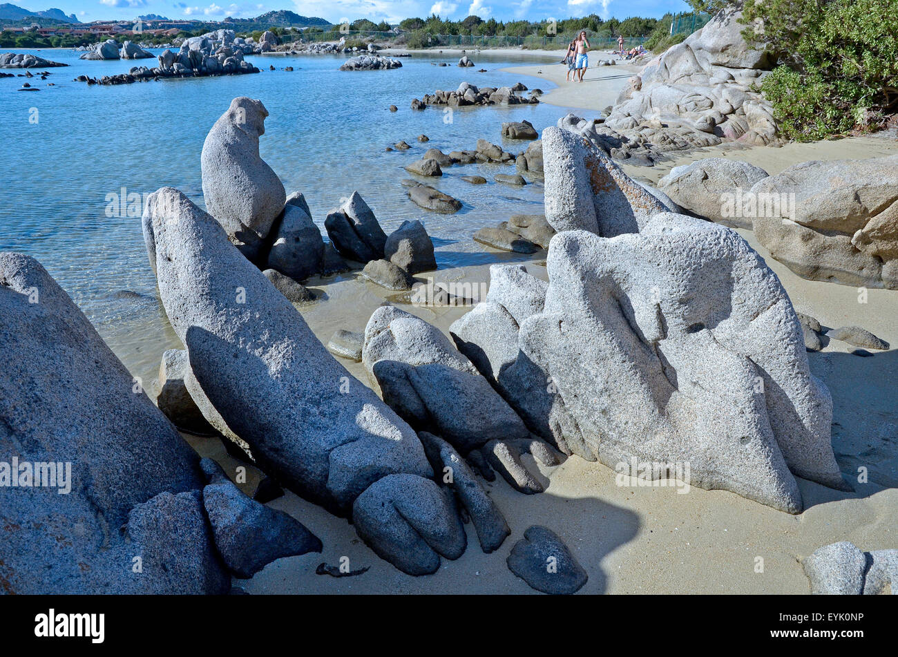 Sardinian Remarkable Rocks Sardinia,Italy: rocks and sea Stock Photo - Alamy