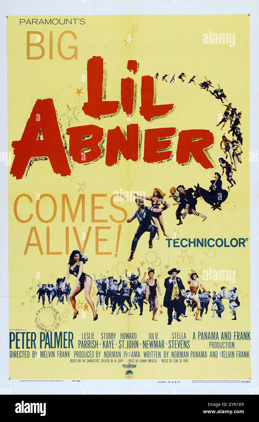 映画ポスター レトロ Li'l Abner オリジナル lil-abner-1959-movie-poster-