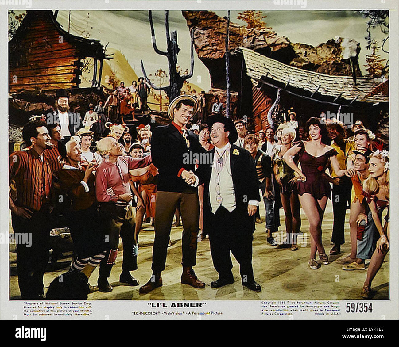 Li'l Abner 1959 Movie Poster Stock Photo Alamy