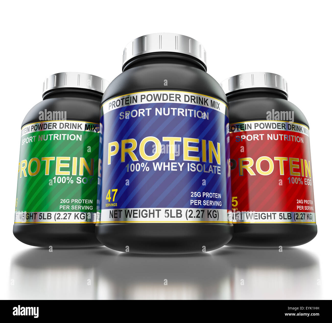 Sport nutrition and bodybuilding fitness supplements concept whey