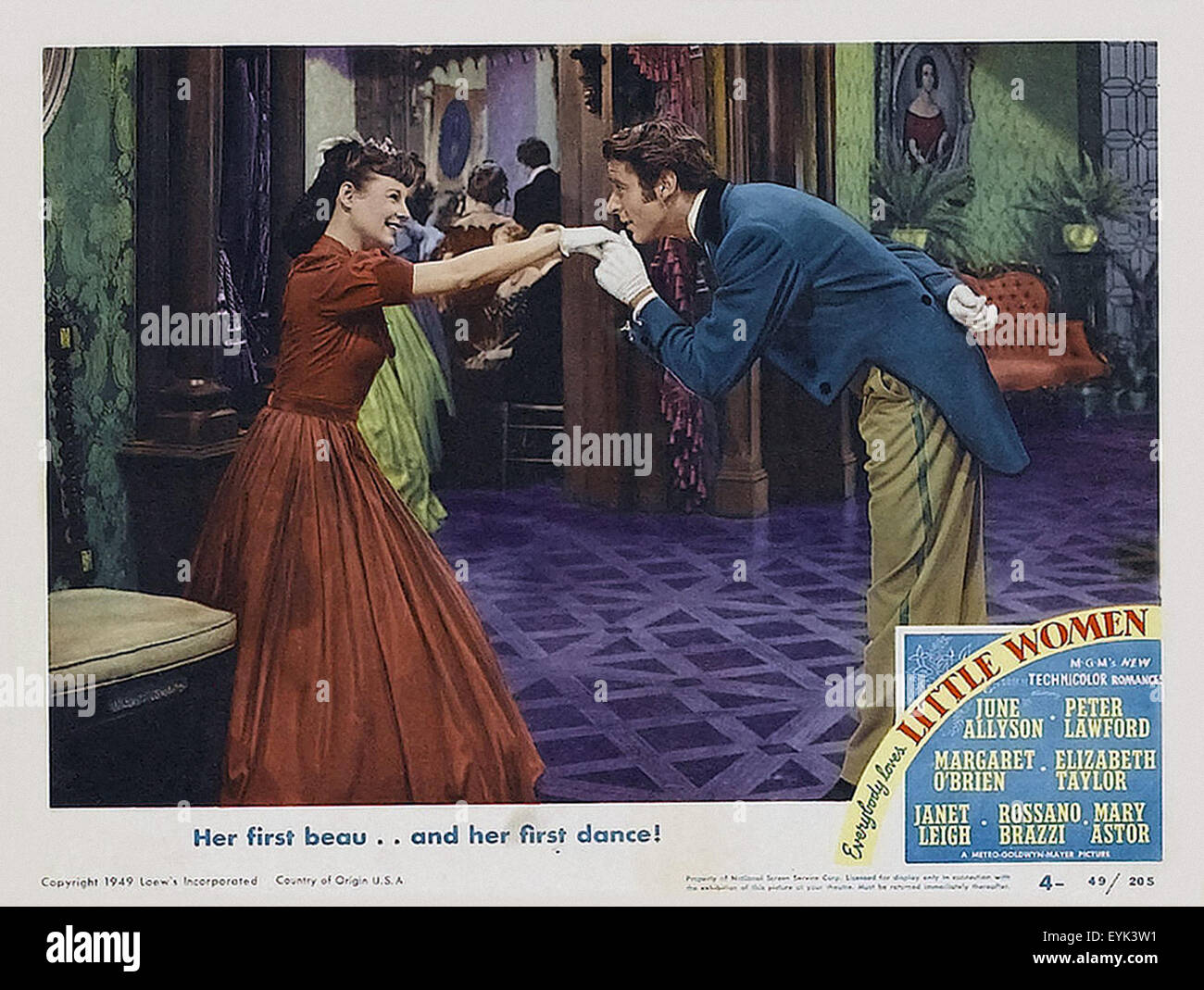 Little Women - 1949 - Movie Poster Stock Photo - Alamy