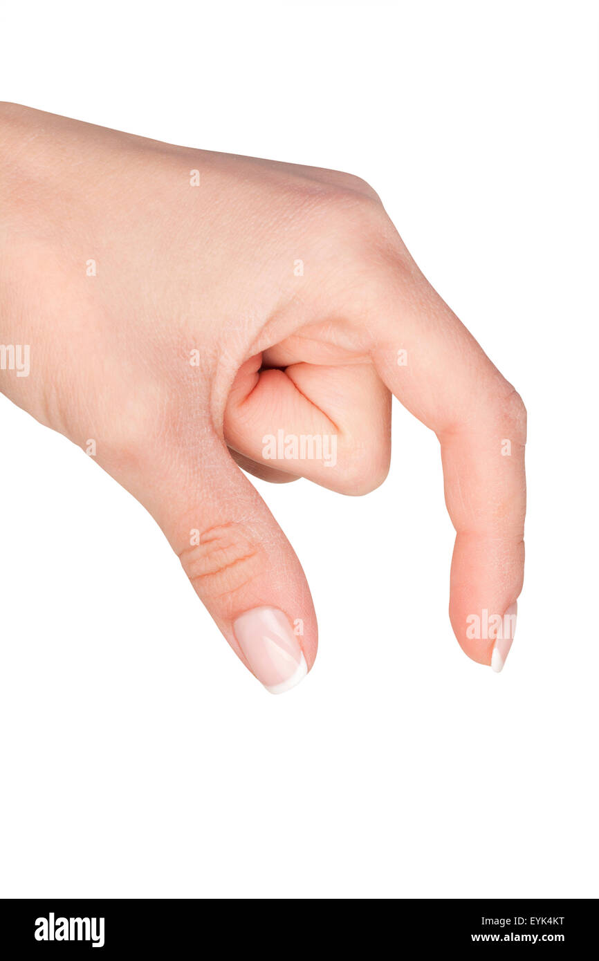 Holding up two fingers hires stock photography and images Alamy