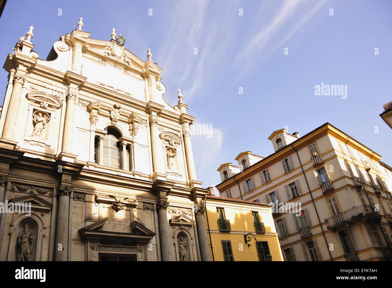 Church Basilica del Corpus Domini, Turin, Piedmont, Italy Stock Photo