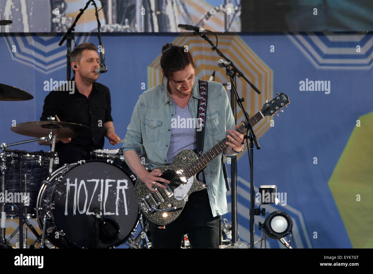 New York, USA. 31st July, 2015. Hozier performs in New York's Central Park for Good Morning America Concert Series Credit:  Bruce Cotler/Globe Photos/ZUMA Wire/Alamy Live News Stock Photo