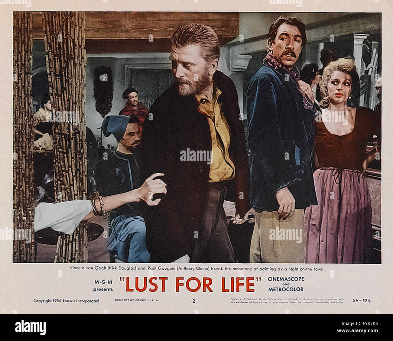 Lust for Life - Movie Poster Stock Photo