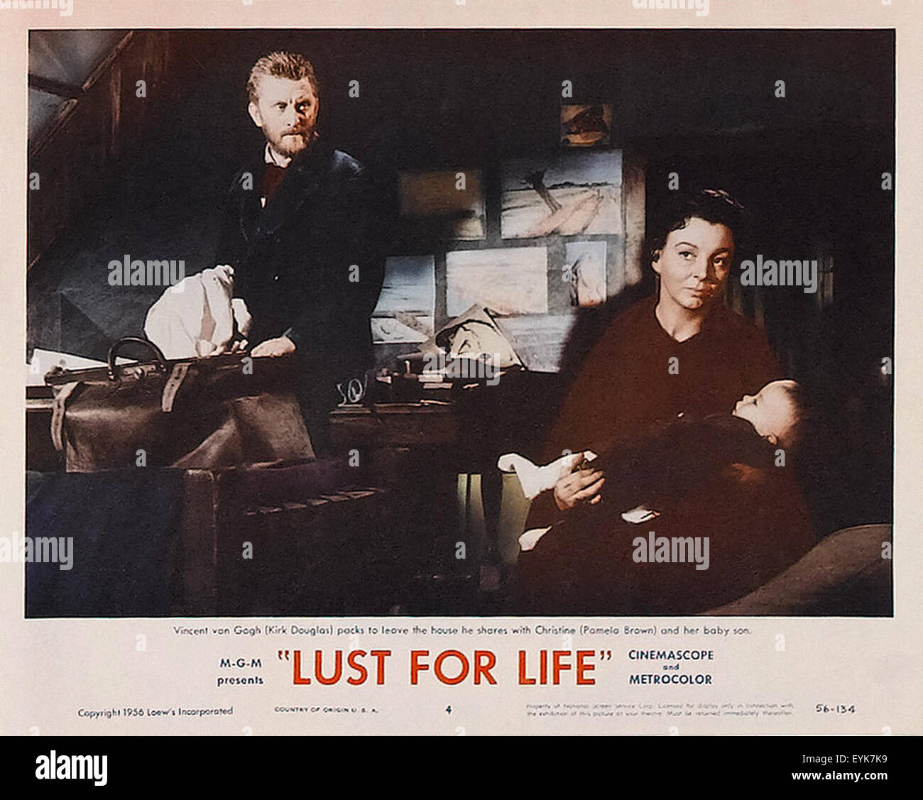 Lust for Life - Movie Poster Stock Photo