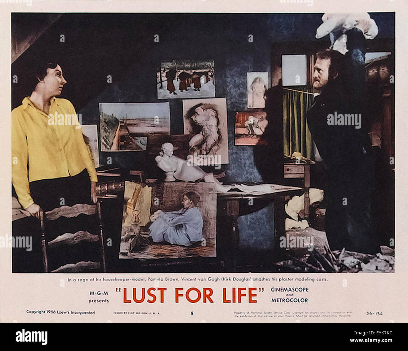 Lust for Life - Movie Poster Stock Photo