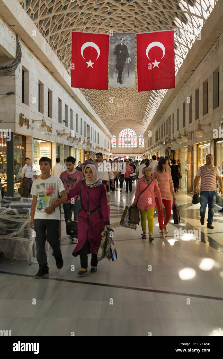 At the market in Bursa, Turkey Stock Photo Alamy
