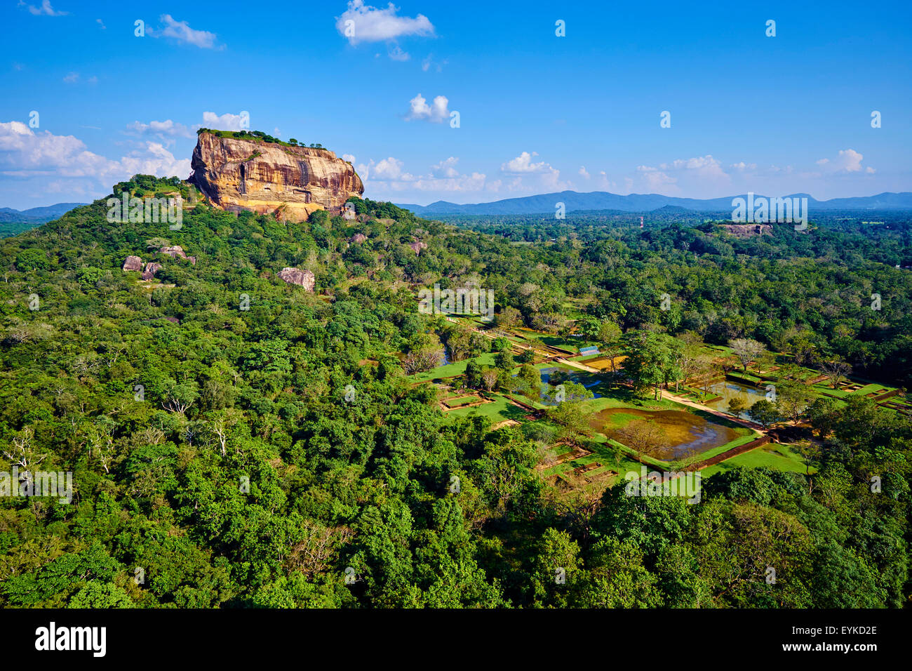 Sigiriya sri lanka aerial hi-res stock photography and images - Alamy