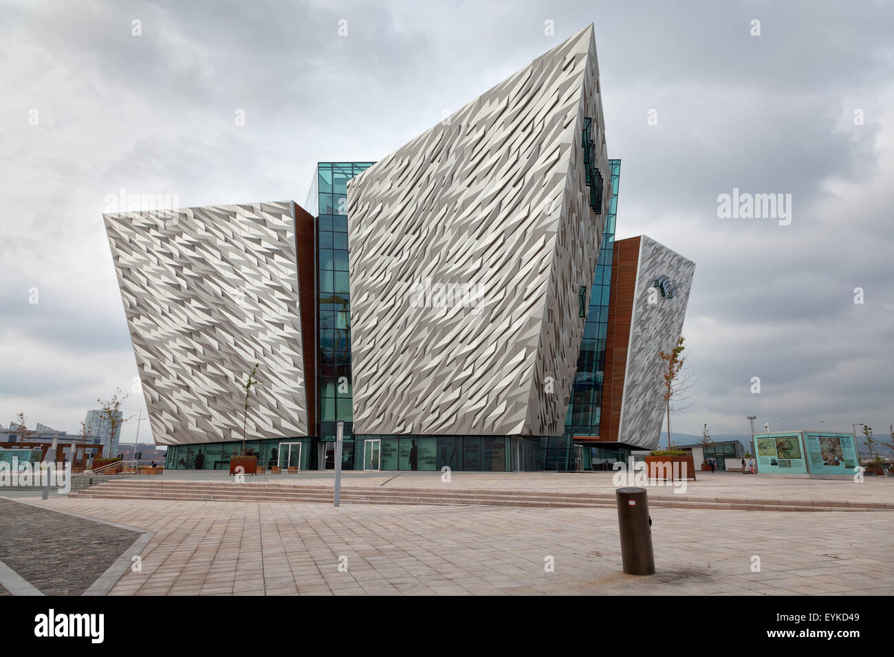 Titanic Belfast building, Northern Ireland Stock Photo