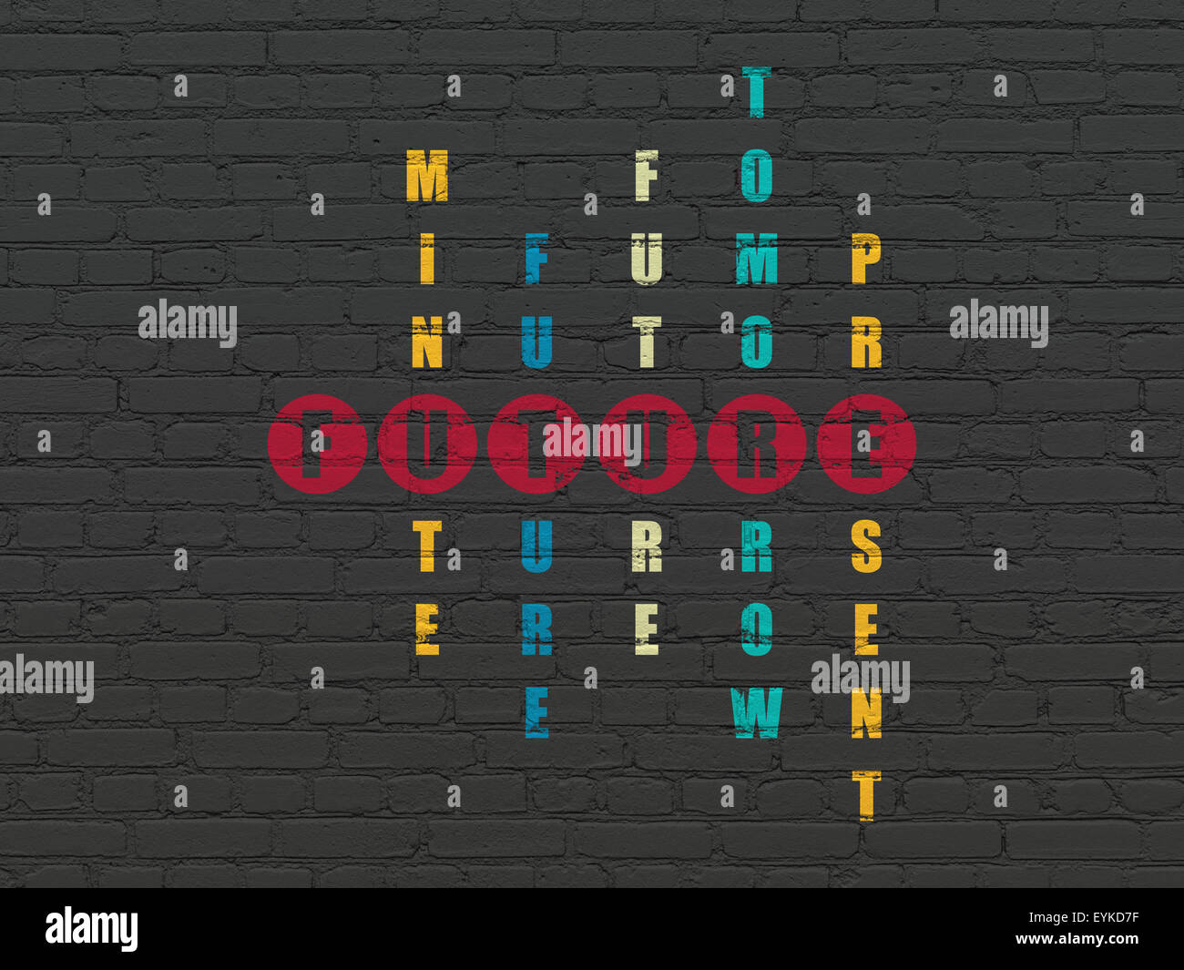 Time concept: word Future in solving Crossword Puzzle Stock Photo Alamy Time concept: word Future in solving Crossword Puzzle Stock Photo Alamy