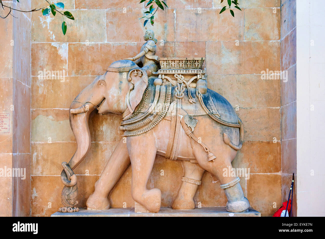 India, Gujarat, Palitana, Shatrunjaya temple Stock Photo