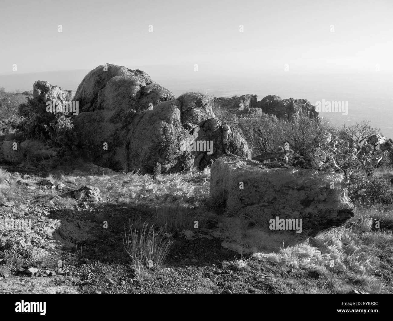Beautiful rocky crag Black and White Stock Photos & Images - Alamy