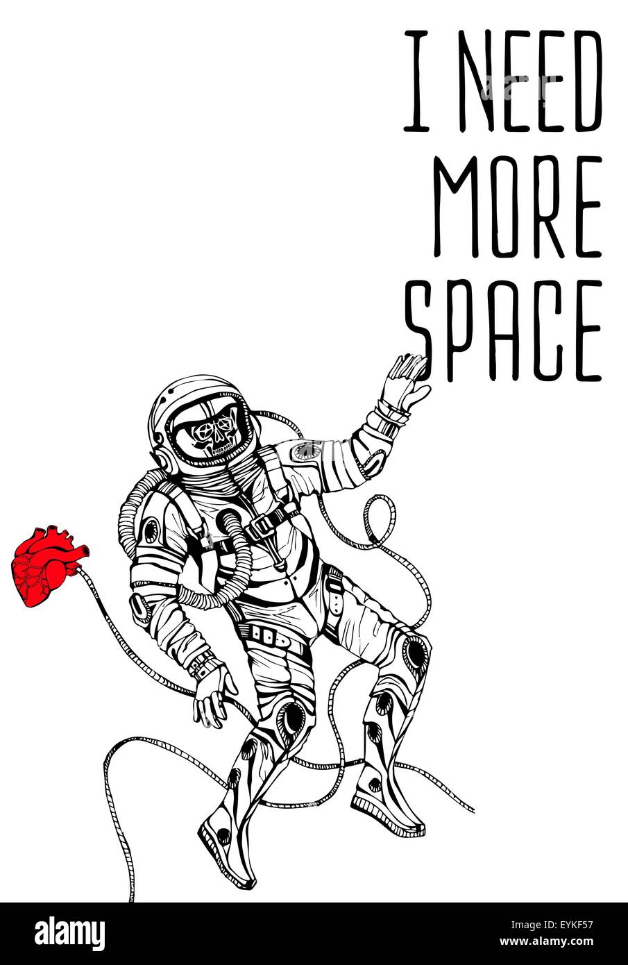 Space concept with astronaut Stock Vector Image & Art - Alamy