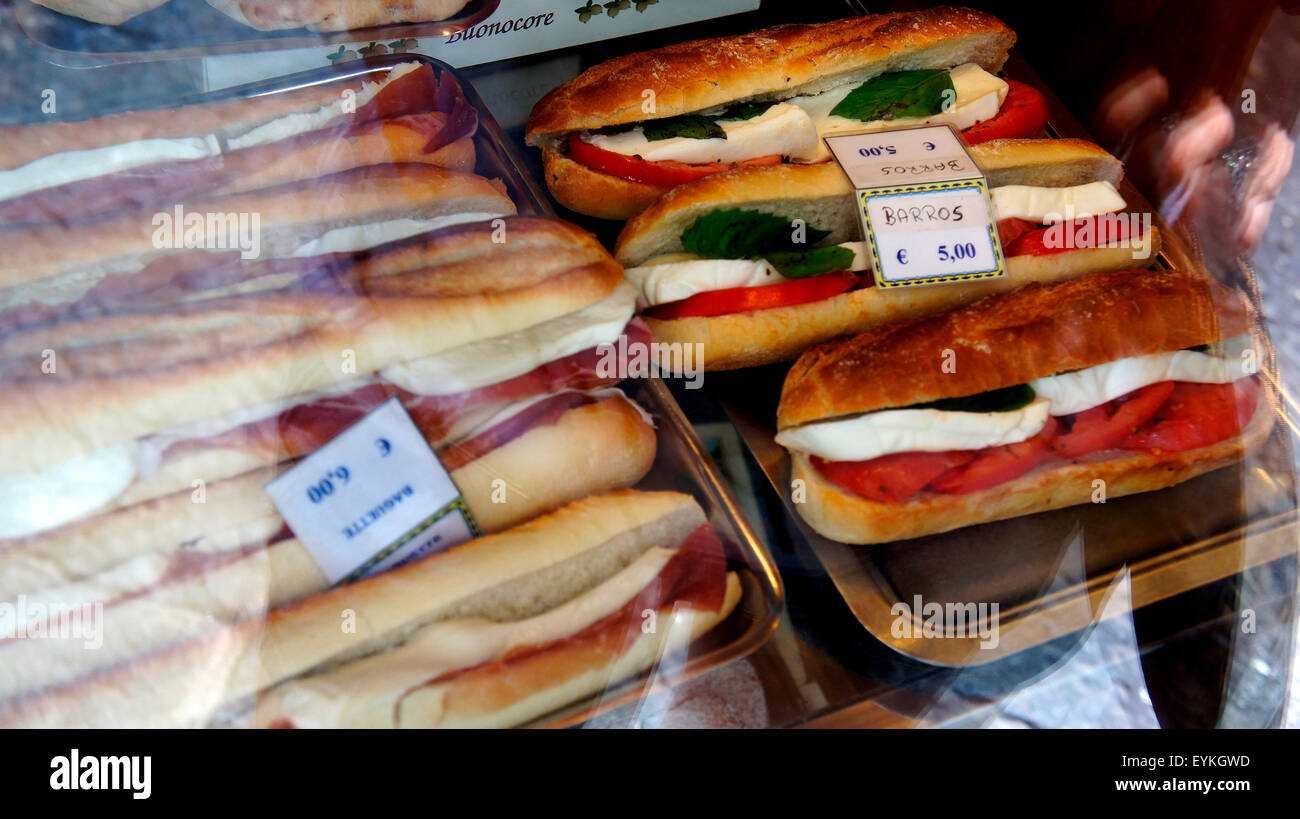 Italy,Capri,food Stock Photo