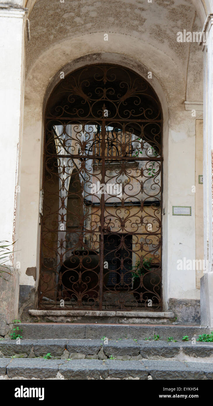 Italy,Capri,door,gate Stock Photo