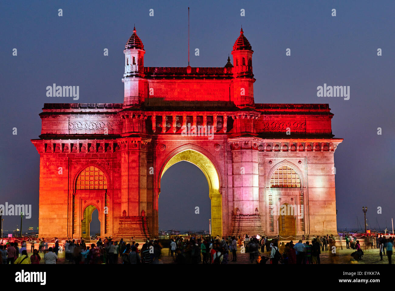 India, Maharashtra, Mumbai (Bombay), Gateway of India Stock Photo