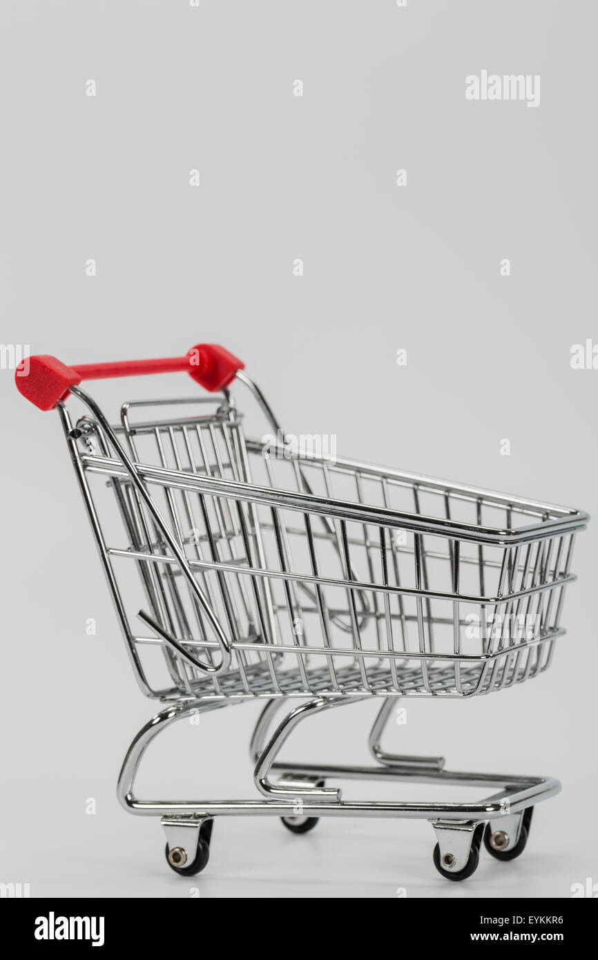 Shopping carts, blank Stock Photo - Alamy