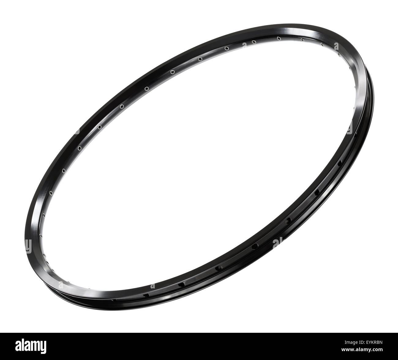 Top quality black alloy bicycle rim Stock Photo - Alamy