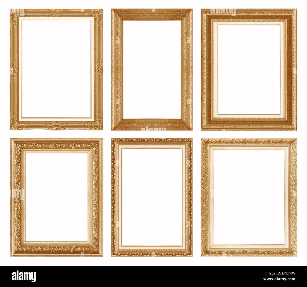 Vintage gold 2024 picture frames