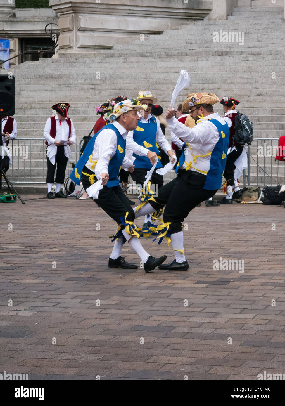 Morris Dancers in traditional costume Stock Photo Alamy