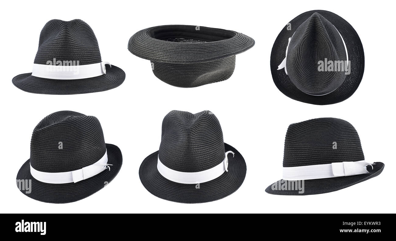Fedora like hat isolated Stock Photo Alamy