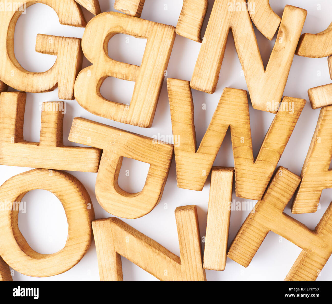 Multiple Leters Surface covered with multiple wooden letters Stock Photo - Alamy