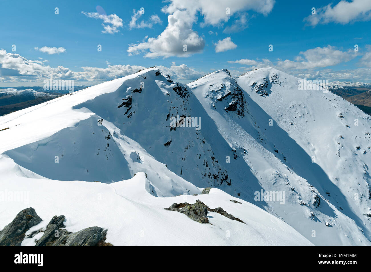Ben Lomond Snow High Resolution Stock Photography and Images Alamy