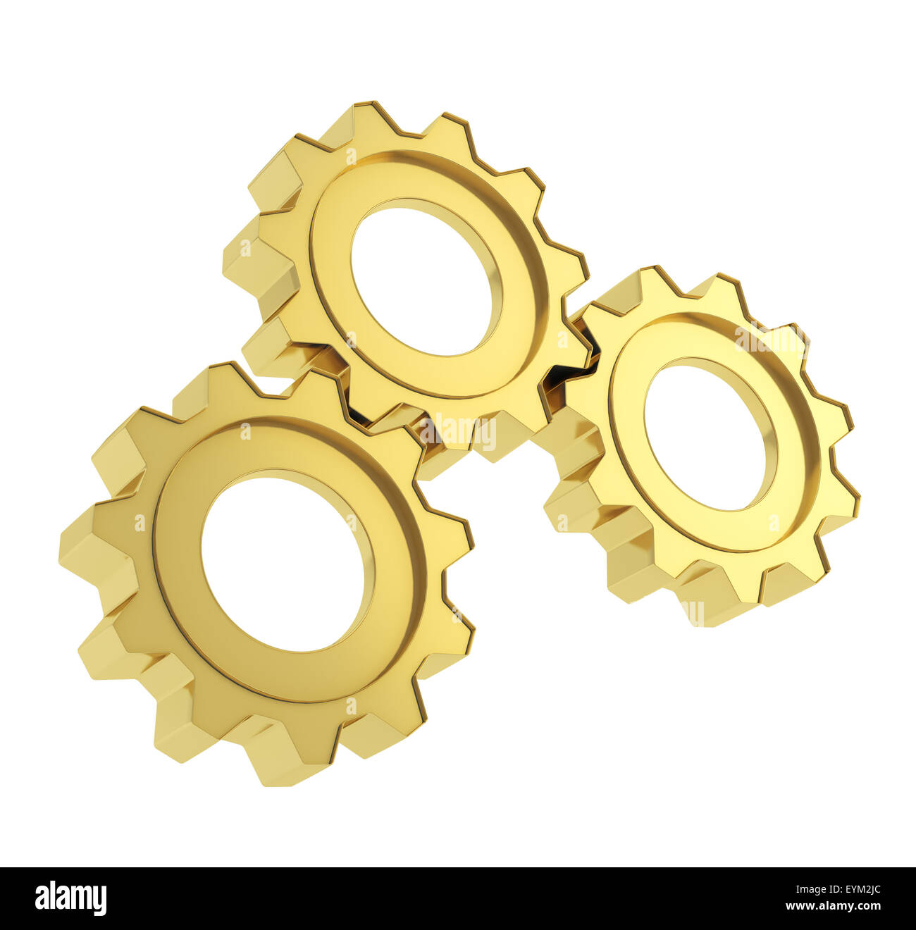 Set of a cogwheel gears Stock Photo Alamy