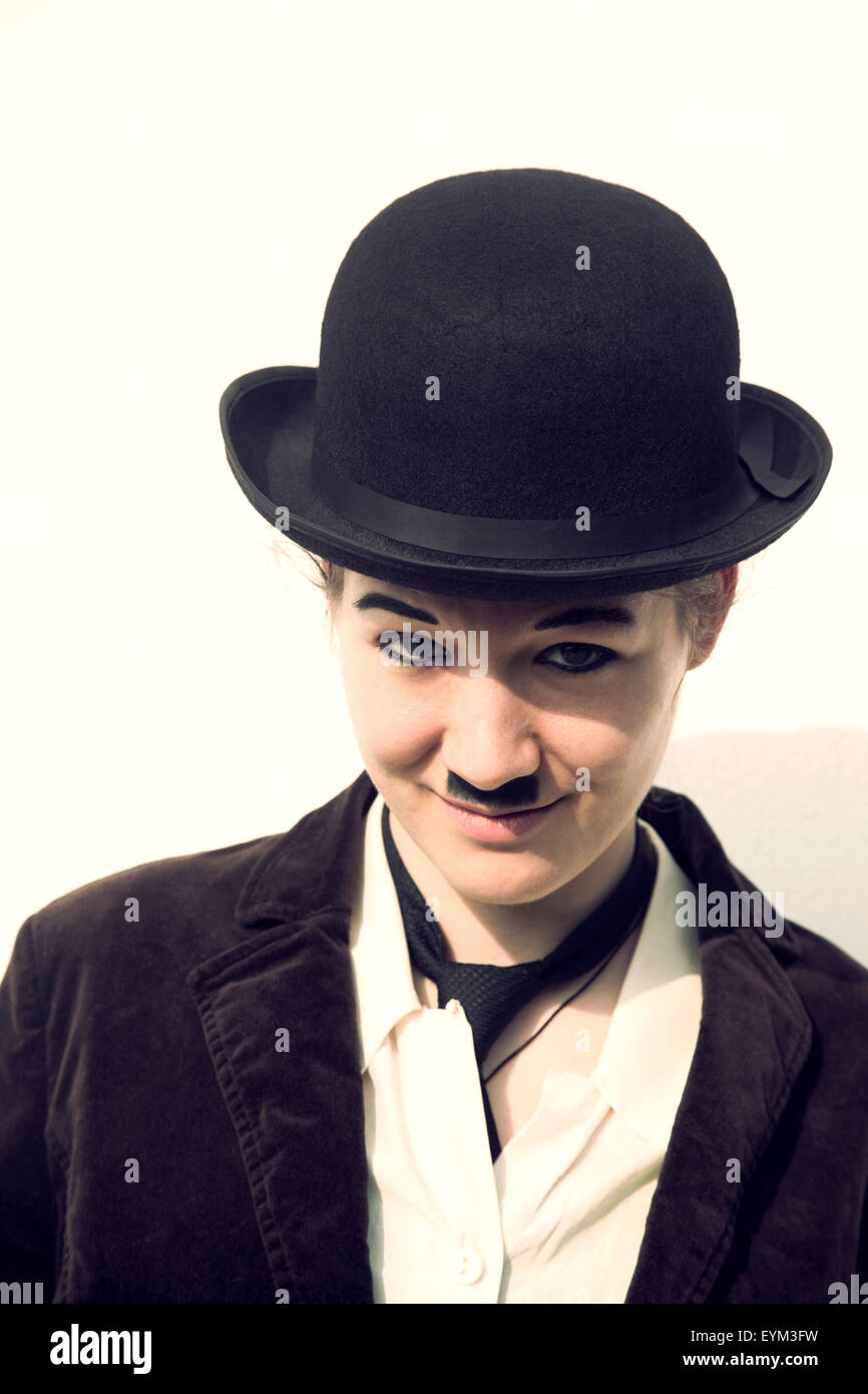 Female charlie chaplin hires stock photography and images Alamy