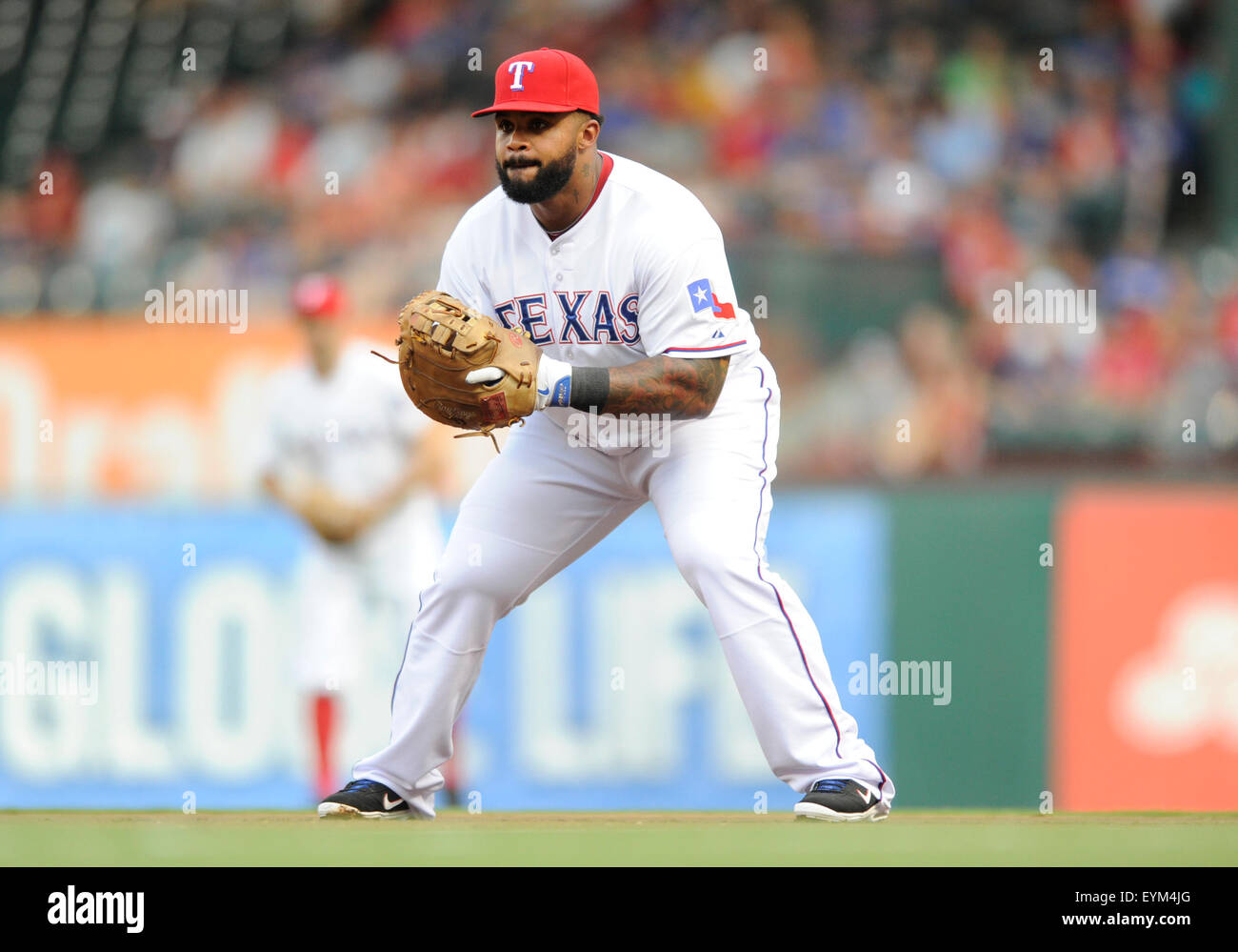 Texas rangers designated hitter prince fielder 84 hi-res stock ...